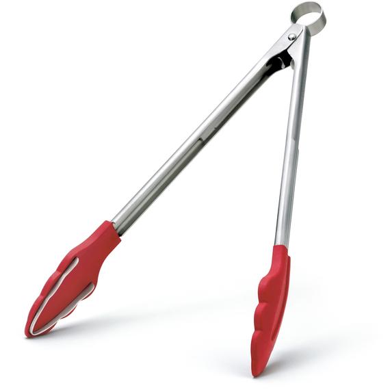 Cuisipro Silicone Locking Tongs with Teeth