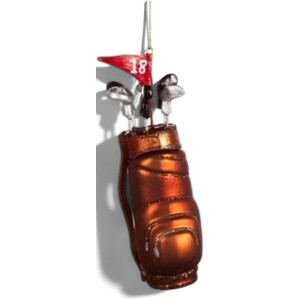 Golf Club Set Hanging Christmas Decoration