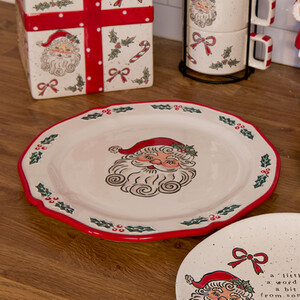 Jolly Santa Plate