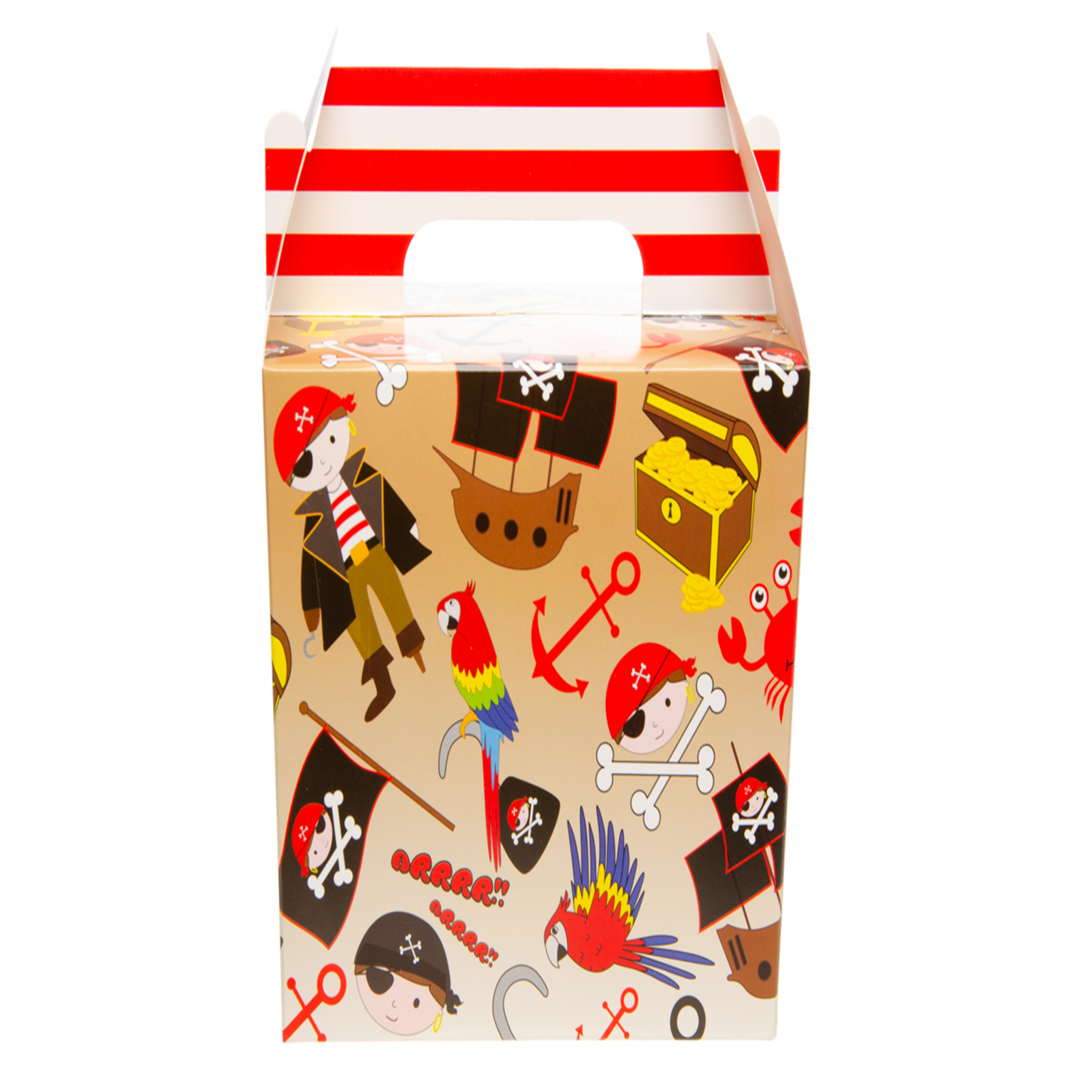 - Pack Of 12 Pirate Party Lunch Boxes- Theme Party Bag Filller Gifts - Image 2
