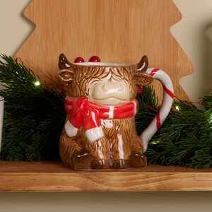Highland Cow Shaped Mug