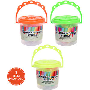 Assorted Coloured Dough Sticks