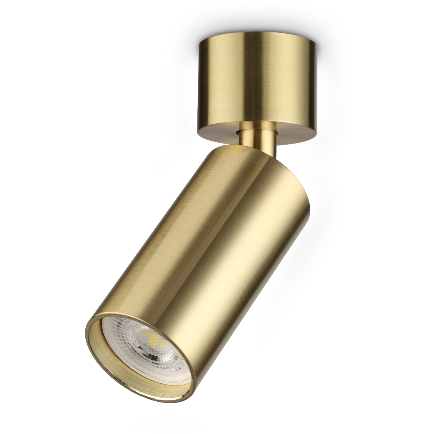 Ideal Lux Lighting Dynamite Spotlight Brass D - Brass