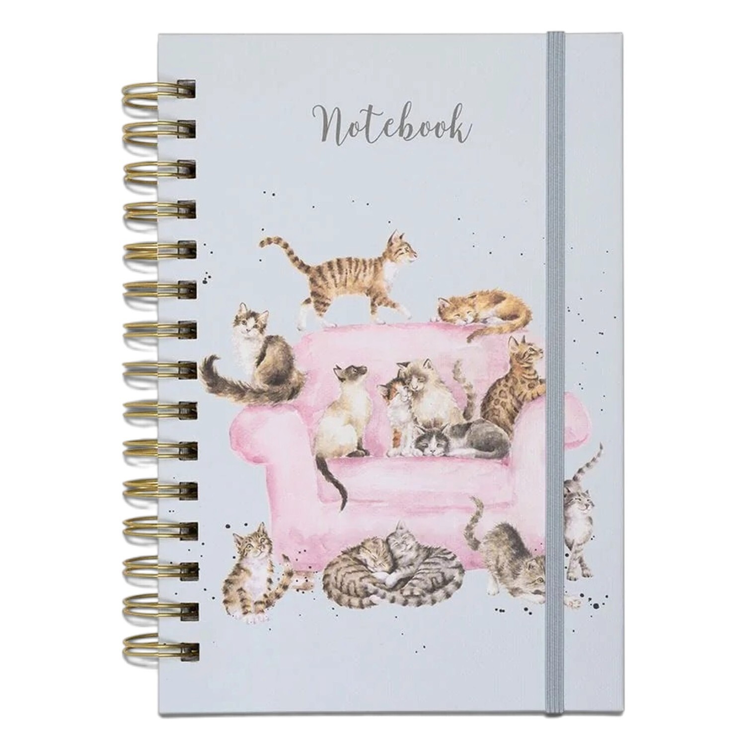 Wrendale Designs Cattitude Ring Bound Notebook Pretty Stationery Idea for Women - Image 5