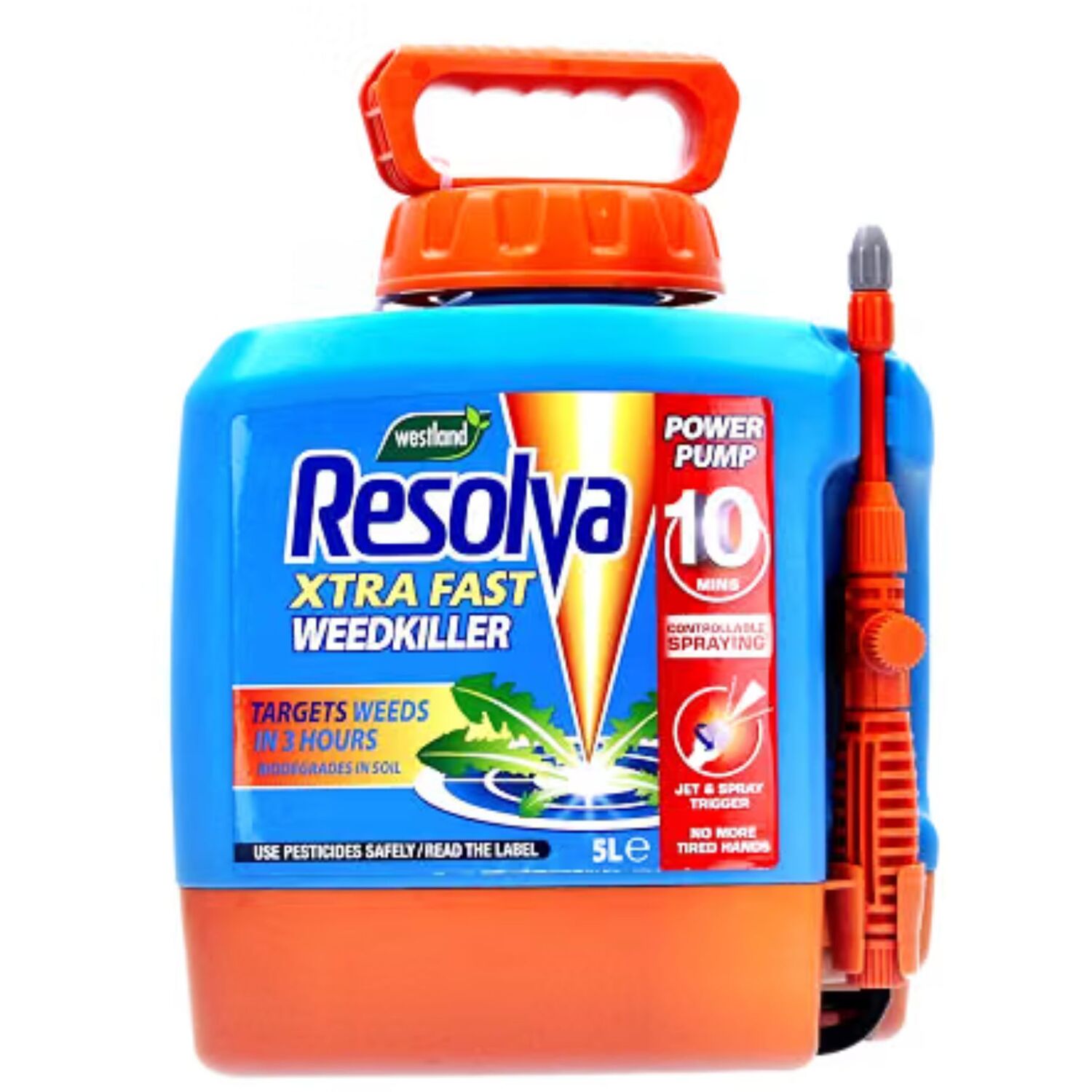 Resolva Xtra Fast Weedkiller B - Clear Liquid / 18Cm / 5.2Kg