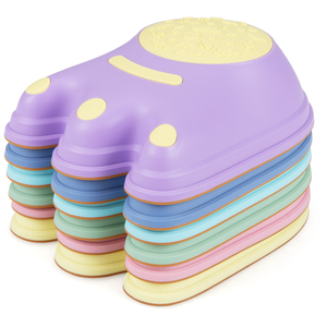 Costway 6 Pieces Stepping Stones with Cute Monster Theme