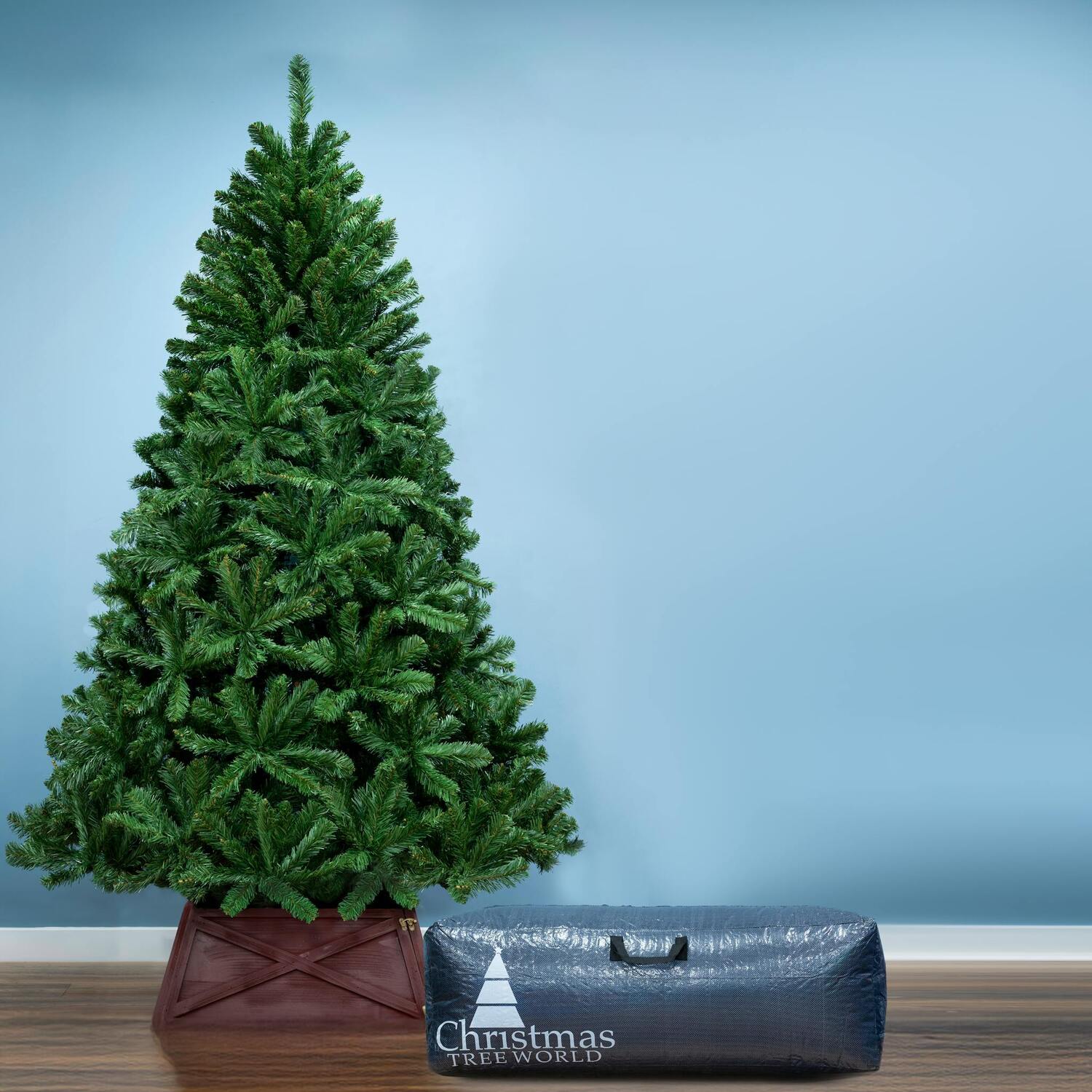 B&Q -  The 6Ft/180Cm Arbor Vitae Fir Tree With Bag - Image 3