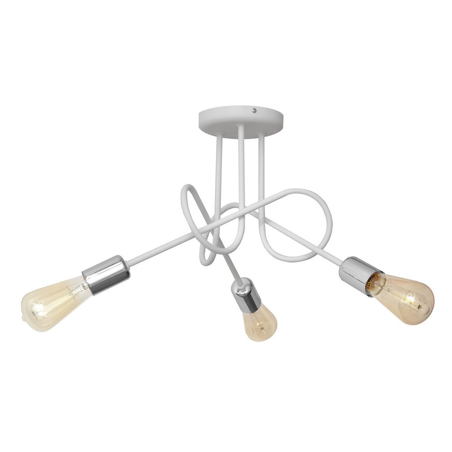 Helam Lighting Oxford Ceiling Light White