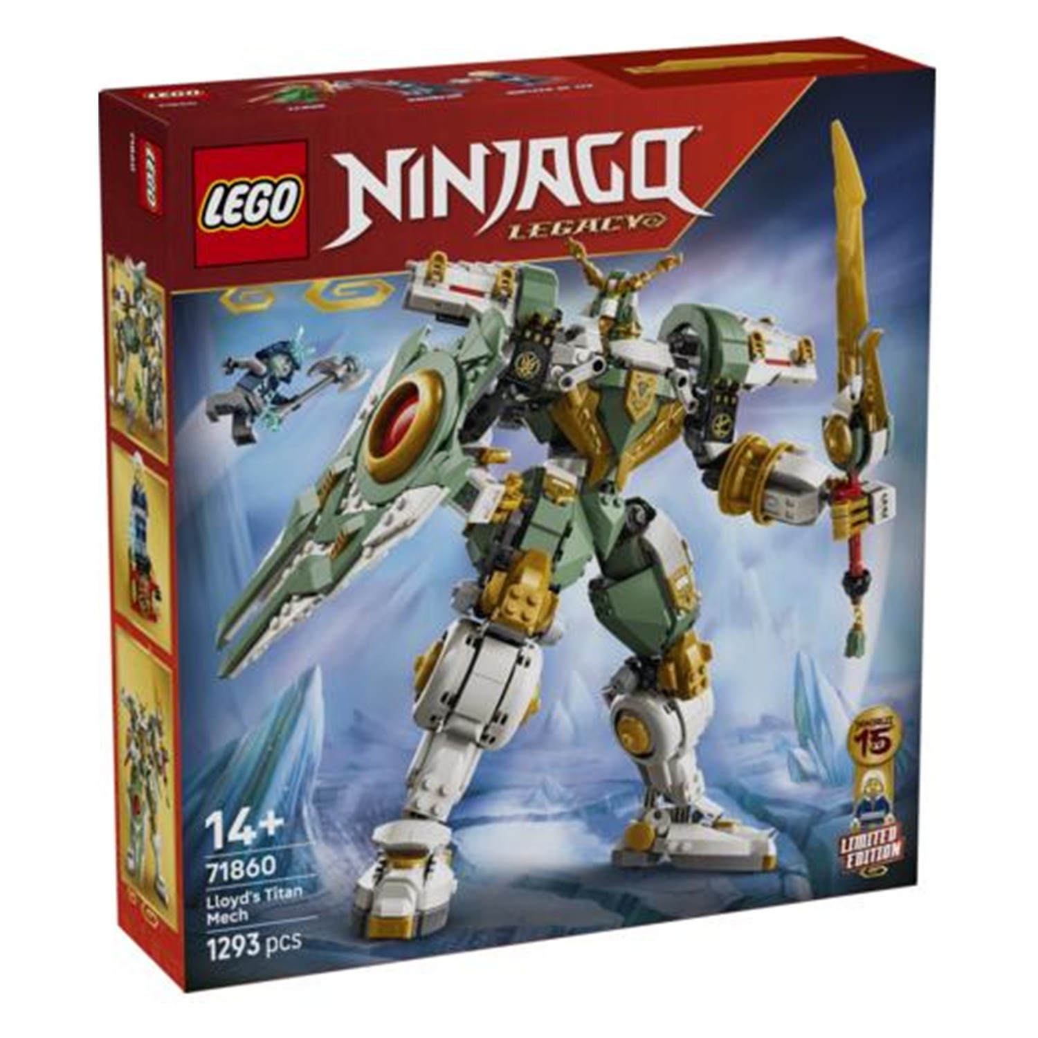 LEGO Ninjago Lloyd's Titan Mech 15th Anniversary Construction Set 71860 - Image 15