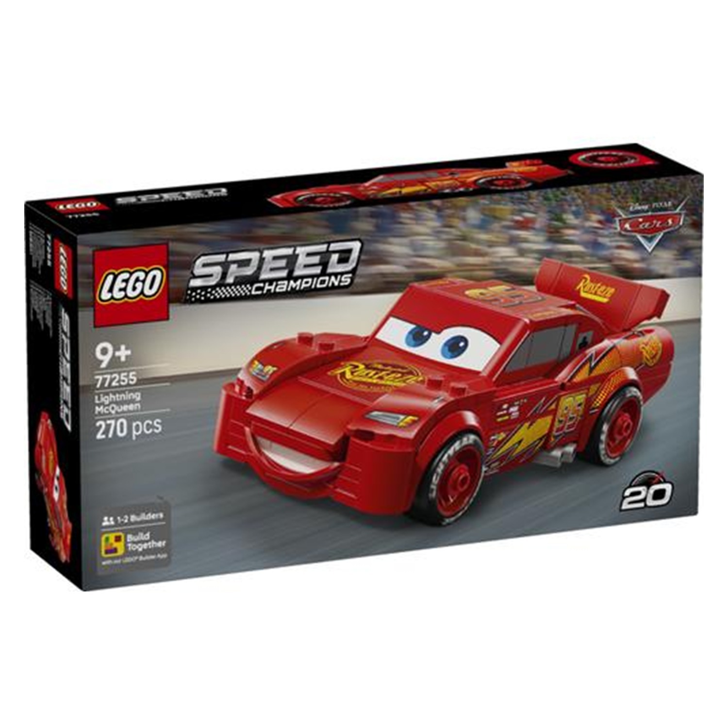 LEGO Speed Champions Lightning McQueen Race Car Toy - Collectible Multicolor - Image 35