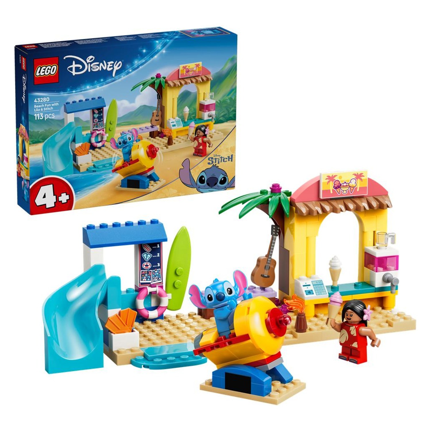 Lego Disney Classic 43280 Beach Fun With Lilo & Stitch - Image 18