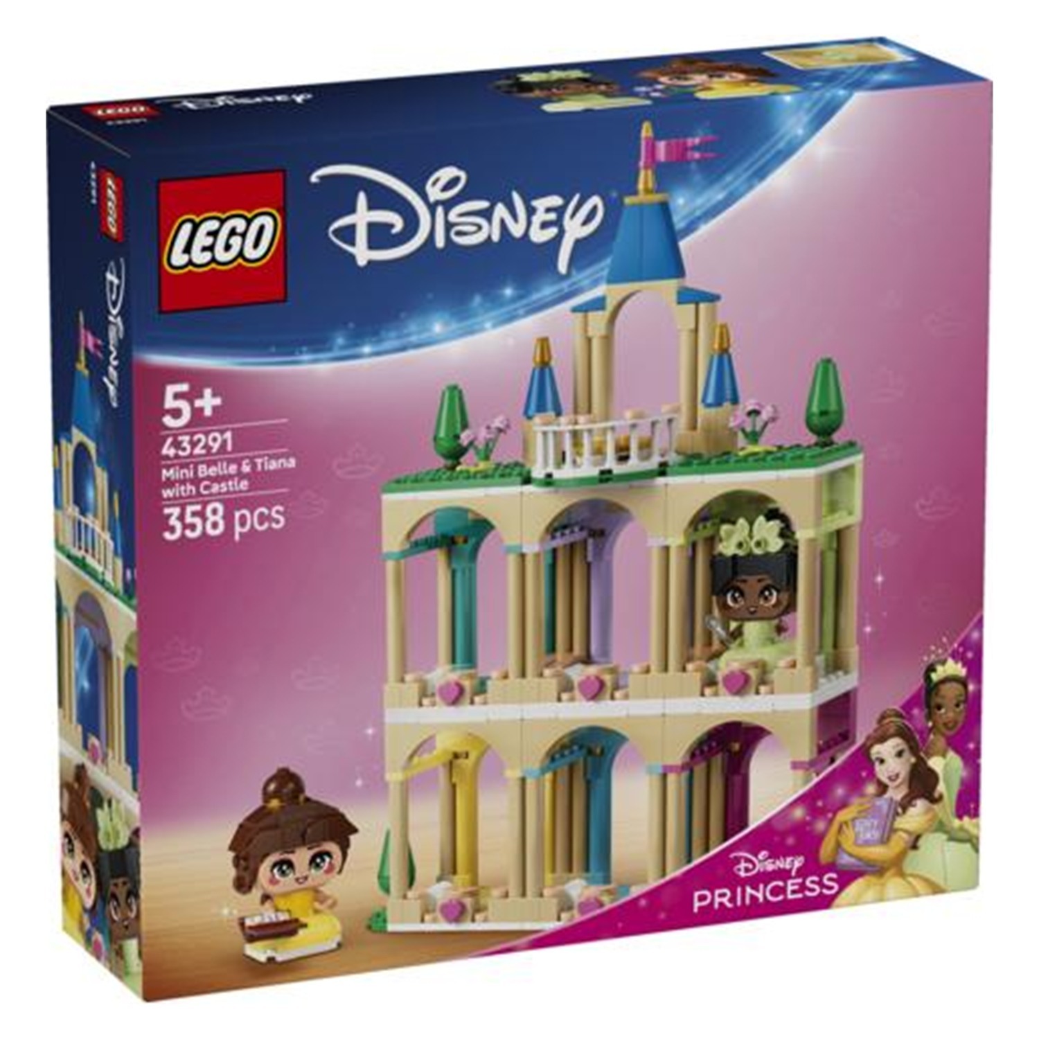 Lego ǀ Disney Princess Mini Belle & Tiana With Castle 43291 - Image 15
