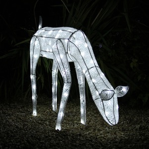 Reindeer Outdoor Christmas Light Up Decoration