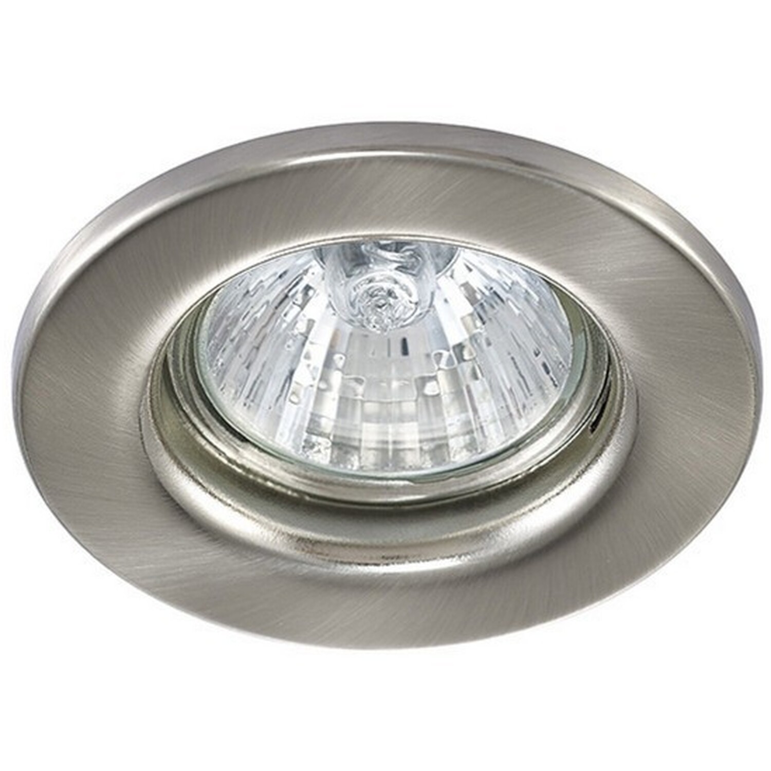 Hudson GU10 Fixed Recessed Downlight Satin Nickel (Bulb Not Included) - Satin Nickel
