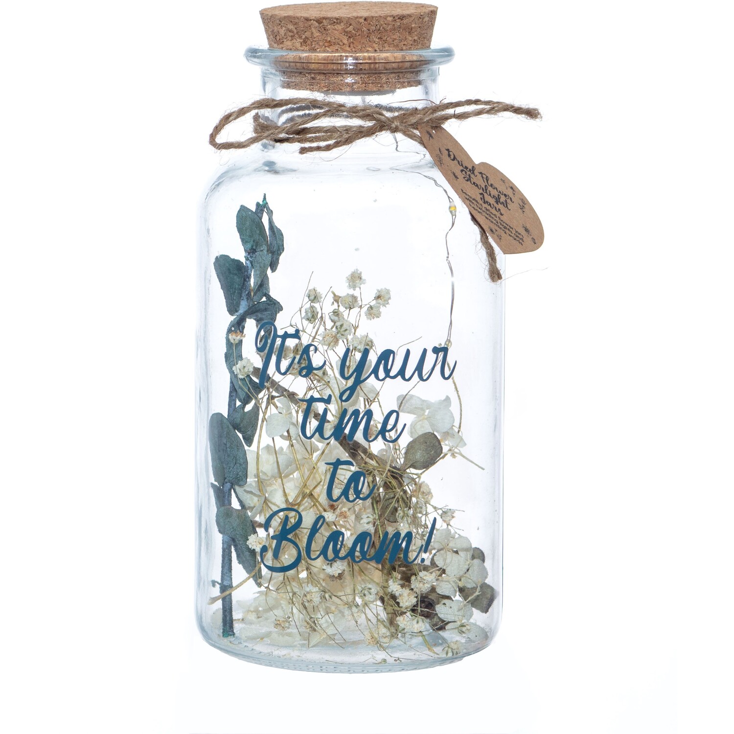 Flower Starlight Jar 'Time To Bloom' - Neutral