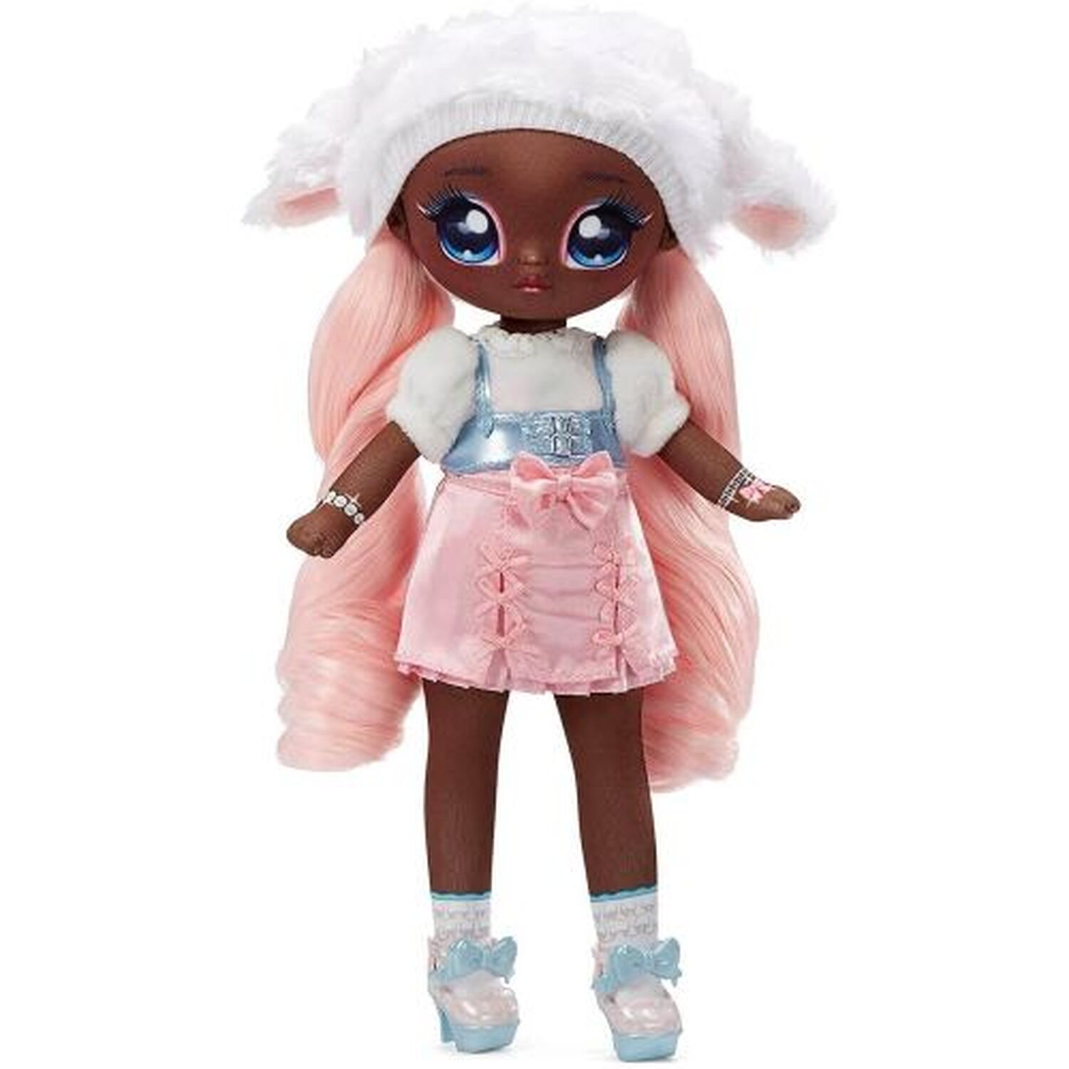 Image of Na! Na! Na! Surprise Lila Lamb Teens Fashion Doll - Pink
