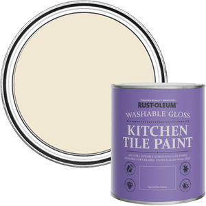Rust-Oleum Kitchen Tile Paint in Gloss Finish - Quarry Lime 750ml