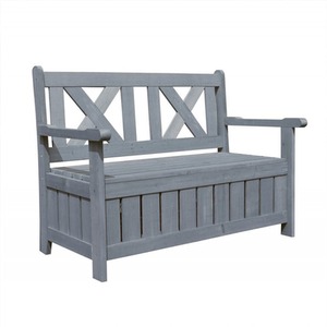 Wooden Garden Storage Bench Seat