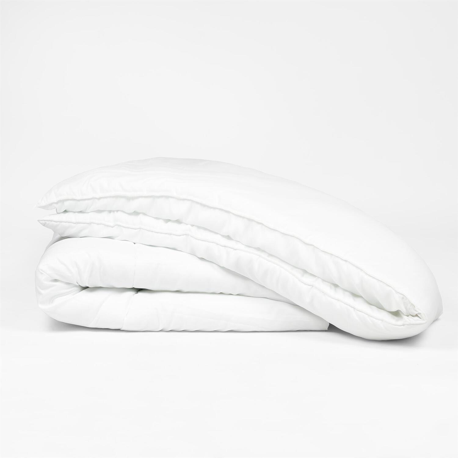Summer 7 5 Tog Microfiber Duvet - White Super King Size