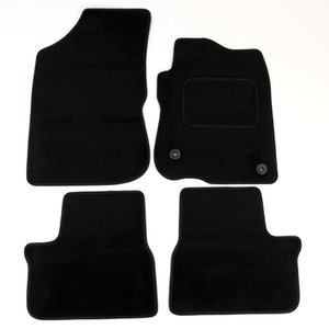 Peugeot 208 or 2008 2012-2019 Tailored Carpet Car Mats Black Set