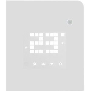 White 2000w Smart Glass Panel Heater with Wifi  shot 4718107