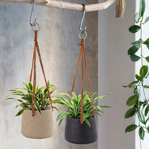 Nordic Hanging Cement Planter for Home Decor