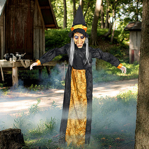 Halloween Glowing Hanging Witch