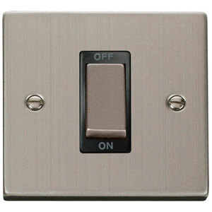 Stainless Steel 1 Gang Ingot Size 45A Switch