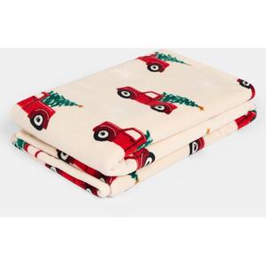 Home For Christmas Sherpa Throw