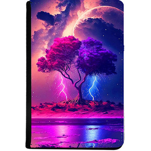 Lightning Tree Leather Passport Holder