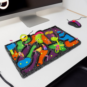 Black Electronic Arcade Mini Golf shot 6737729