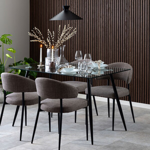 Wilma Glass Dining Table