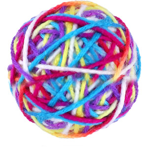 Cat Yarn Ball