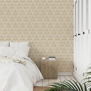 Timeless Flamingo Trellis Wallpaper