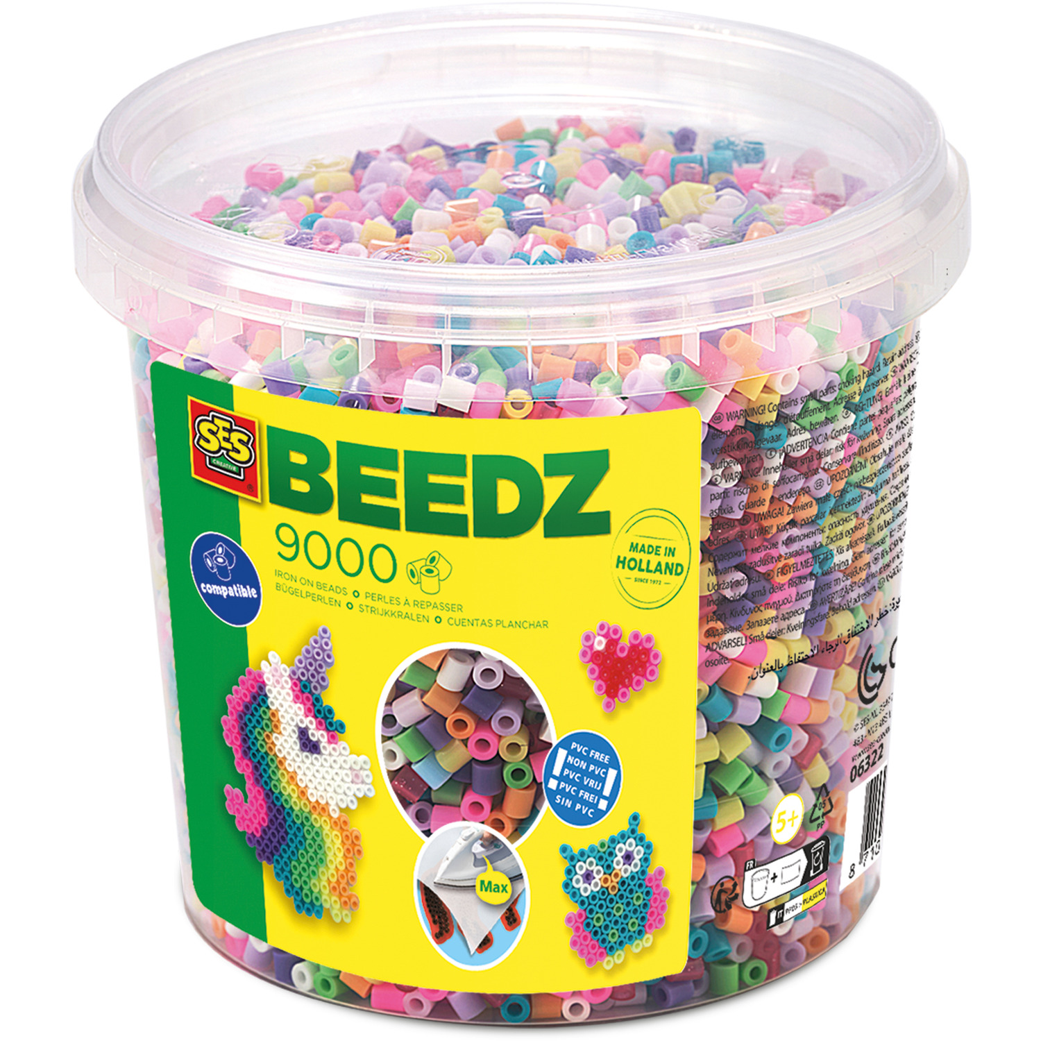 Iron on beads 9000 mix trendy