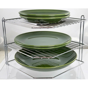 Buckingham 3 Tier Corner Organiser Rack