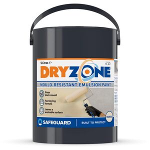 Dryzone Mould-Resistant Paint 5 Litres Magnolia