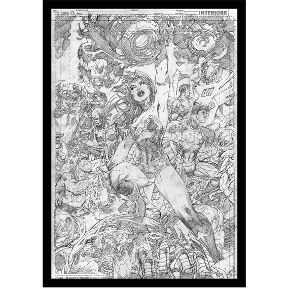DC Comics Wonder Woman Limited Edition Art Print