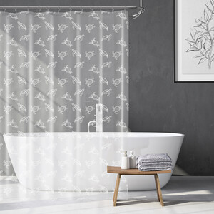 Turtles PEVA Shower Curtain