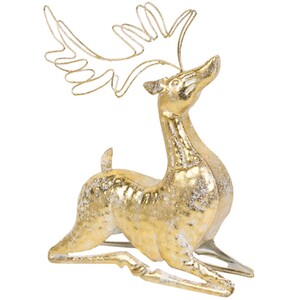 Elegant Antique Reindeer Decoration