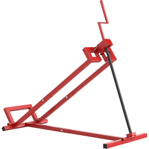 HOMCOM 400 kg Folding Ride On Lawn Mower Jack Lift