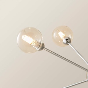 Sputnik 8 Way Glass Globe Pendant Ceiling Light