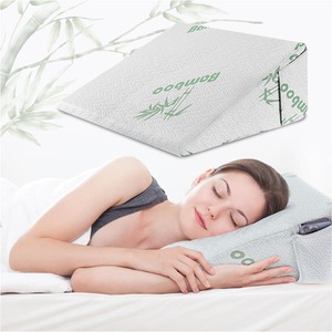 Bamboo Memory Foam Wedge Pillow