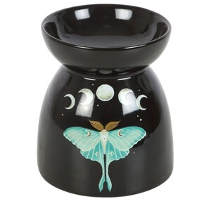Luna Moth Oil Burner Enchanting Home Fragrance Accessory