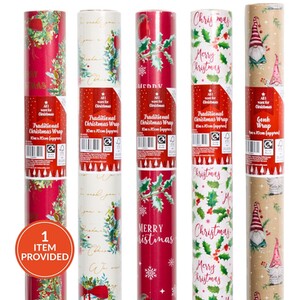 Traditional Festive Gift Wrap