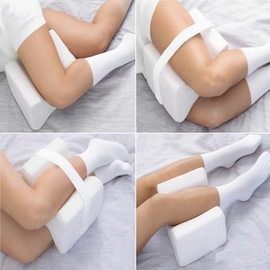 Memory Foam Leg Knee Support Pillow Cushion With Strap Cover