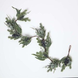Artificial Blueberry Garland, 150 cm