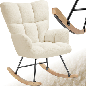 tectake® Rocking chair Torve