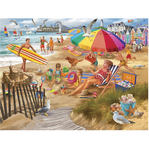 Seaside Summer Fun 1000 Piece Jigsaw Puzzle (July Sub)