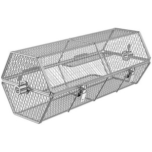 Stainless Steel Rotisserie Basket